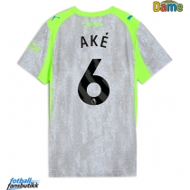 Manchester City Nathan Ake #6 Tredjedrakt Dame 2025-26 Kortermet
